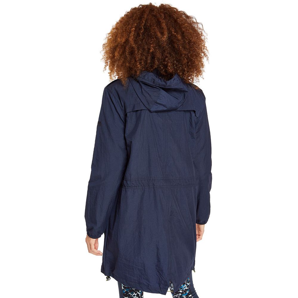 Timberland Womens Parka Lightweight Parka - Navy - India ZJ2034851